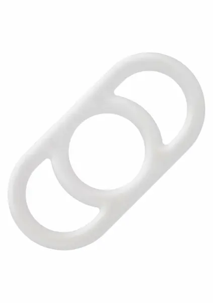 Alpha Silicone Commander Ring Liquid Silicone Flexible Black