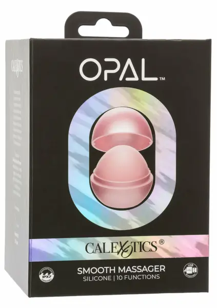 Opal Smooth Massager by Opal - 10-Function Silicone, Waterproof, USB