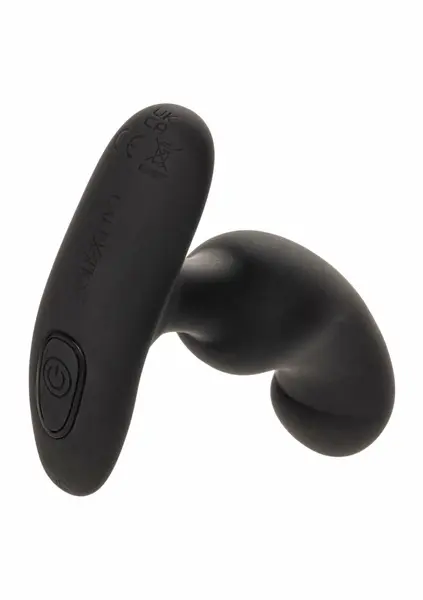 CalExotics Rechargeable Curved Probe Silicone Intimate Device Black