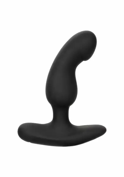 CalExotics Rechargeable Curved Probe Silicone Intimate Device Black
