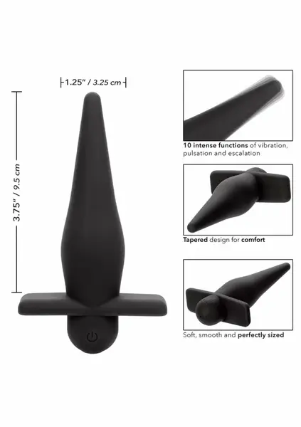 CalExotics High Intensity Probe Rechargeable Silicone, Waterproof, Black