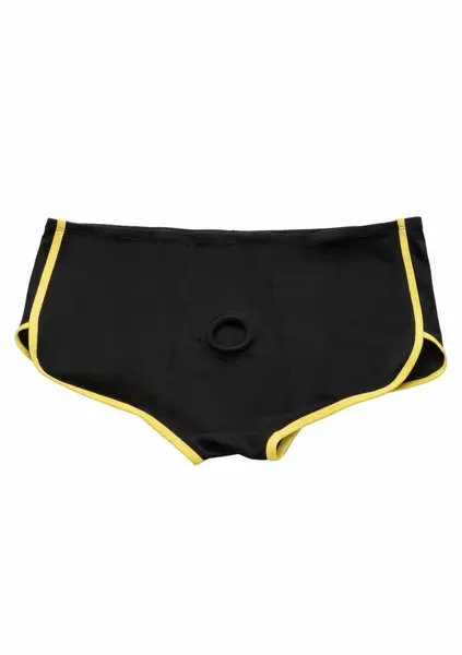 CalExotics Boundless Brief Black & Yellow Comfort Harness S/M