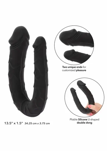 Boundless AC/DC Double-Ended Silicone Model, U-Shape, Satin Finish
