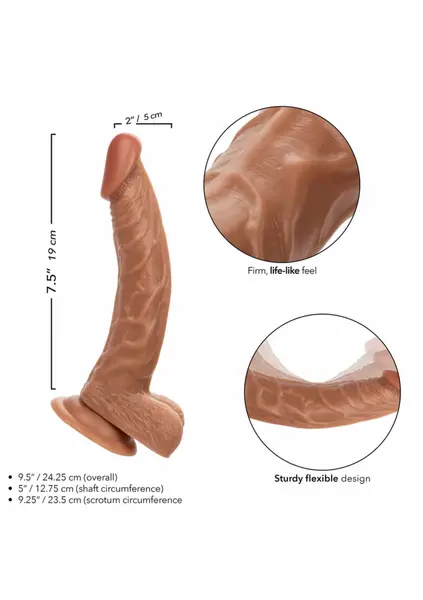 Working The Personal Trainer Flexible Anatomical Model 20 cm Beige