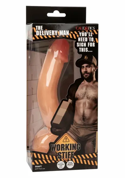 Working Stiff The Delivery Man Flexible Model with Suction Base 20 cm