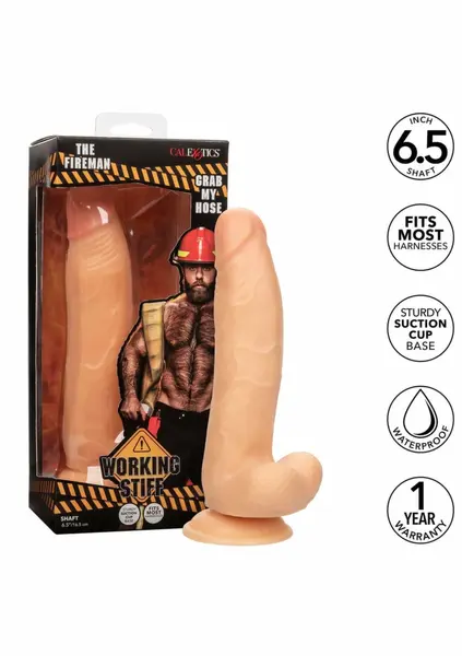 Working Stiff The Fireman Anatomical Model with Suction Cup, 22 cm