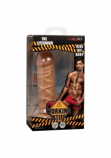 Working Stiff The Lifeguard Flexible Intimate Machine with Suction Base