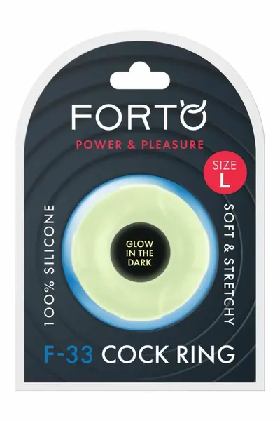 FORTO F-33 25mm C-Ring Large Glow Silicone Stretchable Band
