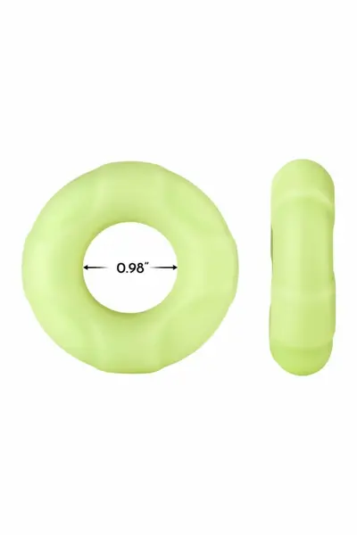 FORTO F-33 25mm C-Ring Large Glow Silicone Stretchable Band