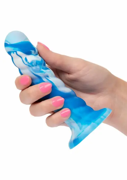 Twisted Love Twisted Ribbed Probe Silicone Curved Intimate Tool 18 cm