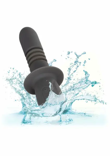 Ramrod Thrusting Dual Motor Probe Silicone Waterproof Black
