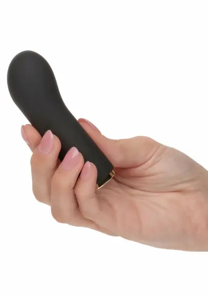 Raven G Lover Mini Massager 10-Function Curved Tip Black 716770109880