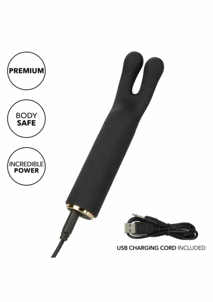 Raven Charmer мини вибратор с двойна стимулация, водоустойчив, акумулаторен