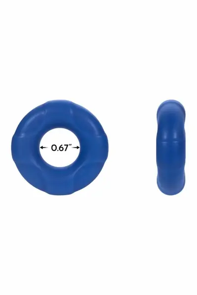 FORTO F-33 Intimate Ring Small Blue 17mm Liquid Silicone