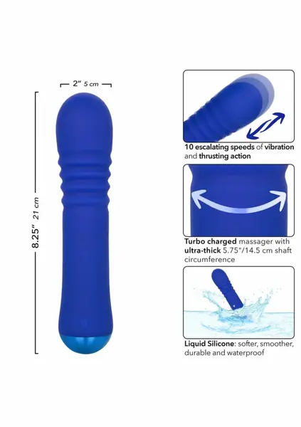 Thicc Chubby Thrusting Wand Intimate Machine 10-Speed 14.5cm Circumference
