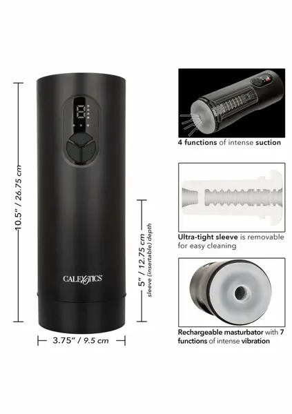 Bionic Sucking and Vibrating Intimate Machine, 4 Suction Modes, 7 Vibration Modes
