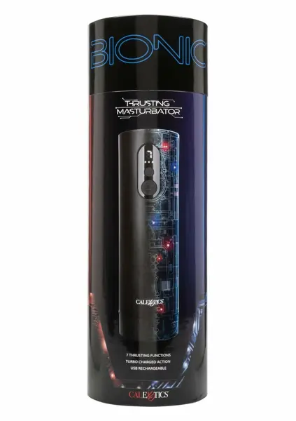 Bionic Thrusting Intimate Machine 7-Function USB Rechargeable Black
