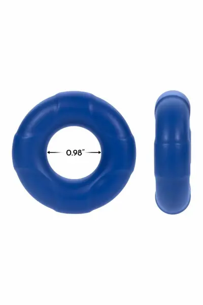 FORTO F-33 25mm C-Ring Large Blue Liquid Silicone Flexible Band