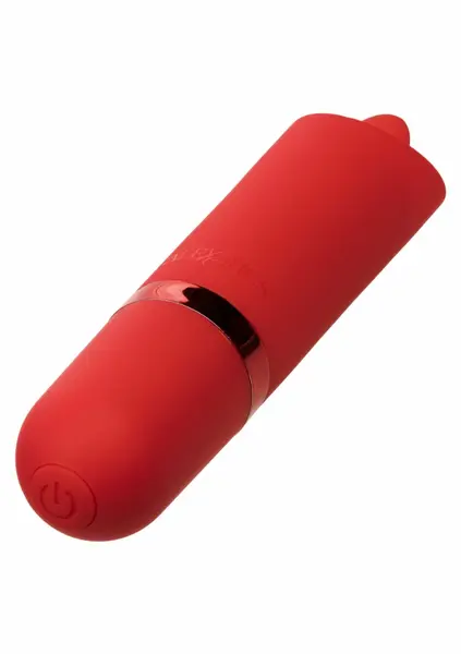 Kyst Flicker Mini Massager Silicone 10-Mode Rechargeable Purple 3.75