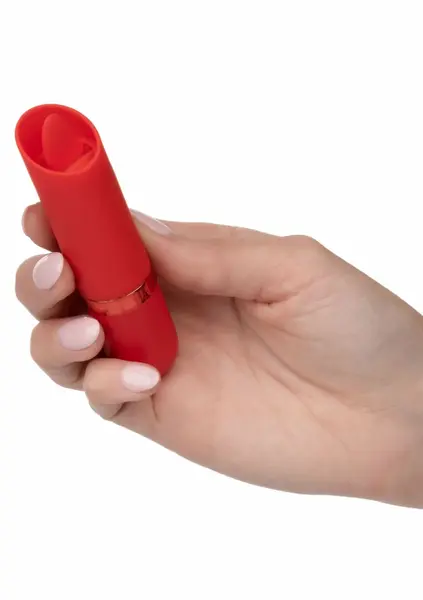 Kyst Flicker Mini Massager Silicone 10-Mode Rechargeable Purple 3.75
