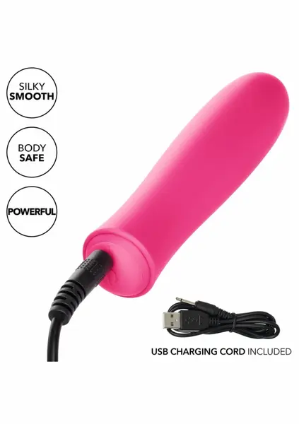 Kyst T.C.B. Vibrator Mini Bullet 10-Function Satin Finish 4-Inch