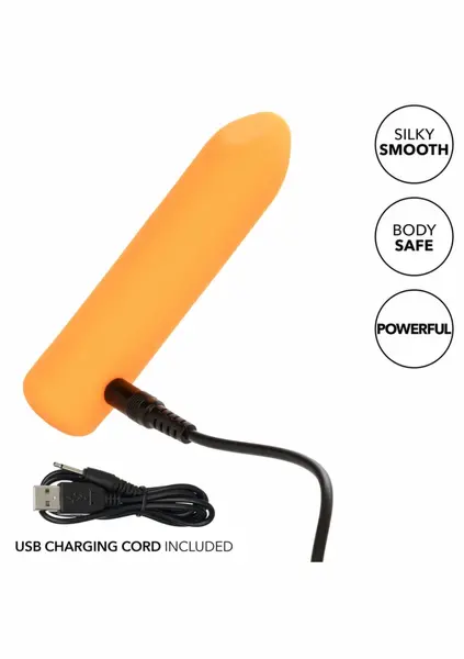 Kyst Fling Mini Massager 10-Function Rechargeable Silicone Purple