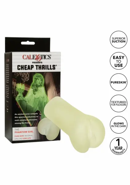 Cheap Thrills The Phantom Girl Glow-in-the-Dark Intimate Sleeve 14 cm