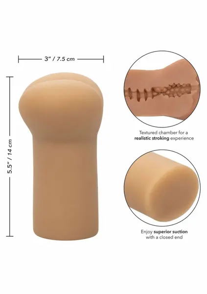 CalExotics Cheap Thrills Leather Daddy Intimate Compact System 14cm