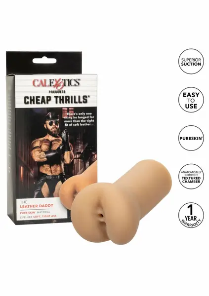 CalExotics Cheap Thrills Leather Daddy Intimate Compact System 14cm