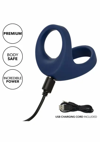 Viceroy Rechargeable Max Dual Ring Silicone Support System Blue
