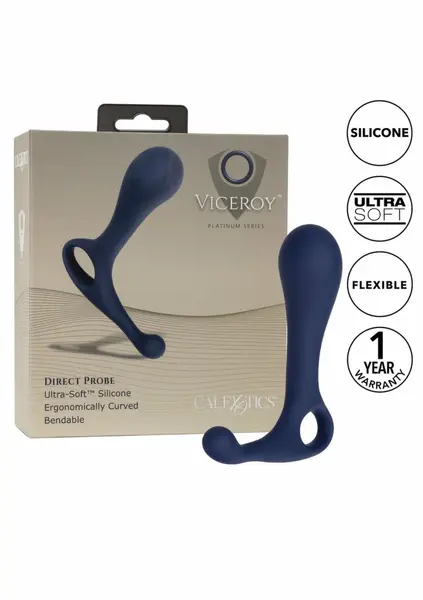 Viceroy Direct Probe Flexible Silicone Intimate Device 12x9cm