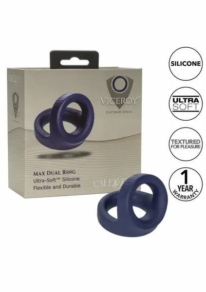 Viceroy Max Dual Ring Silicone Support System Blue 3.25/3.75cm