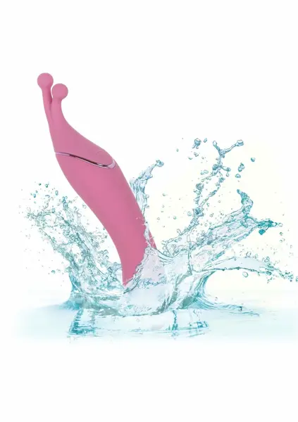 CalExotics Tempt And Tease Kiss Dual-Ended Massager Pink