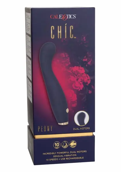 CalExotics Chic Peony Flexible Dual Motor Silicone Massager Pink