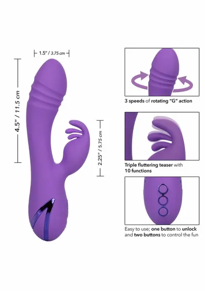 California Dreaming West Coast Wave Rider Silicone Blue 22 cm
