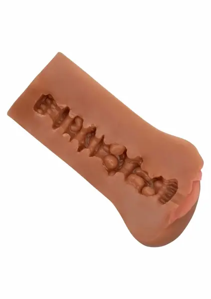 CalExotics Boundless Vulva Anatomical Intimate Device Beige