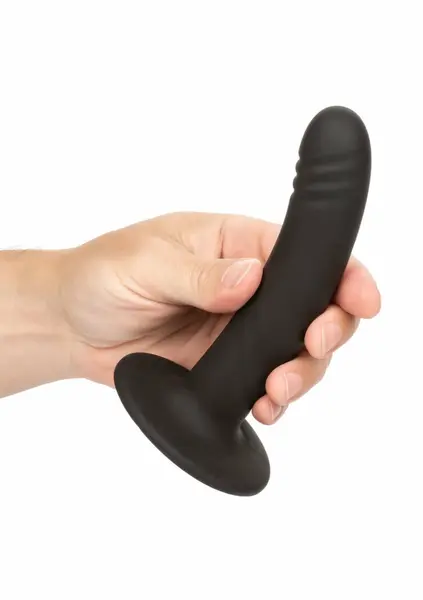 Boundless 6 inch Ridged Probe - Silicone, Suction Cup, 15.25 cm