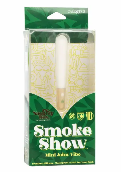 Naughty Bits Smoke Show Mini Joint Vibrator Compact 10-Function Pink