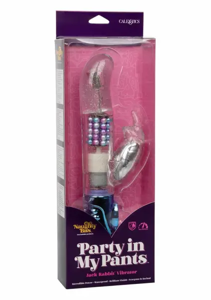 Naughty Bits Party in My Pants Vibrator Holographic Multi-Speed 24cm