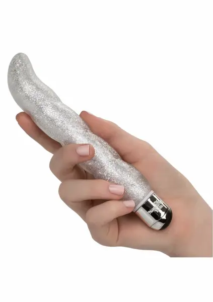 Screwnicorn G-Spot Vibrator by Naughty Bits - Spiral Design, 10 Modes