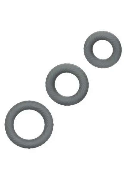 CalExotics Link Up Ultra Soft Ultimate Set - 3-Piece Silicone Ring Kit