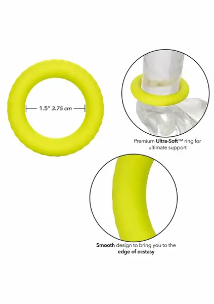 Link Up Ultra Soft Edge Silicone Support Ring Black