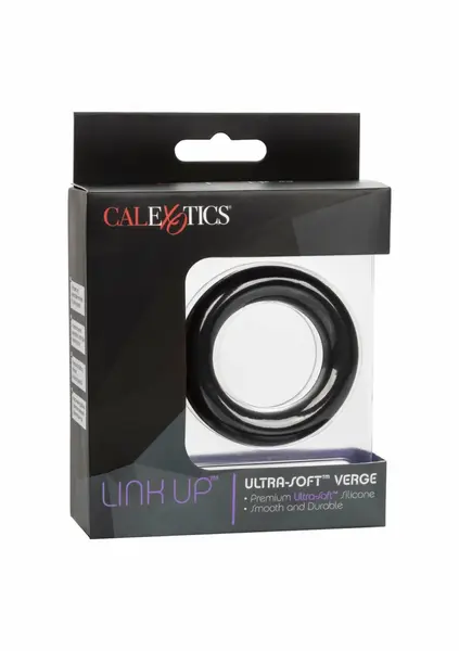 Link Up Ultra Soft Verge Silicone Comfort Support Ring Black