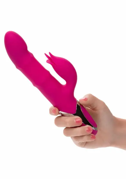 CalExotics Enchanted Embrace Dual-Action Silicone Intimate Device Pink