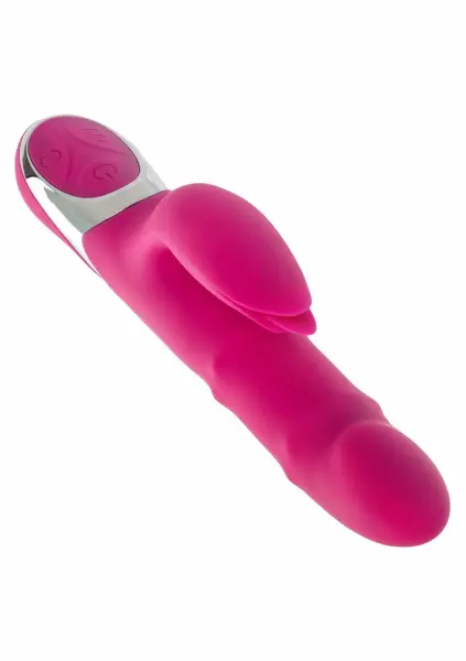 CalExotics Enchanted Embrace Dual-Action Silicone Intimate Device Pink