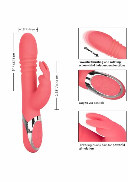 Enchanted Exciter силиконов вибратор с двойна стимулация, водоустойчив, USB