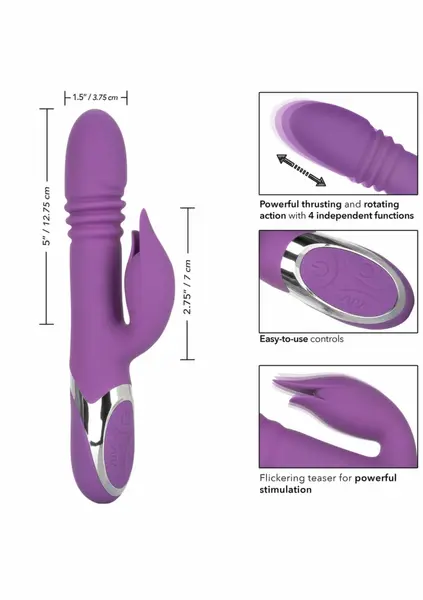 Enchanted Kisser Silicone Intimate Machine, 12 Modes, Waterproof, USB