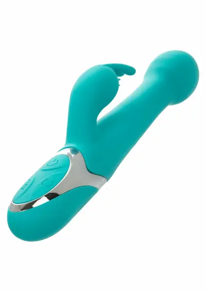 CalExotics Enchanted Oscillate Dual-Action Silicone Stimulator Purple