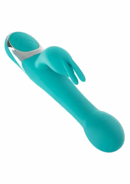 CalExotics Enchanted Oscillate Dual-Action Silicone Stimulator Purple