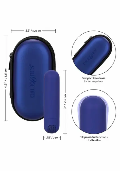 CalExotics Rechargeable Hideaway Bullet Compact Vibrating Device